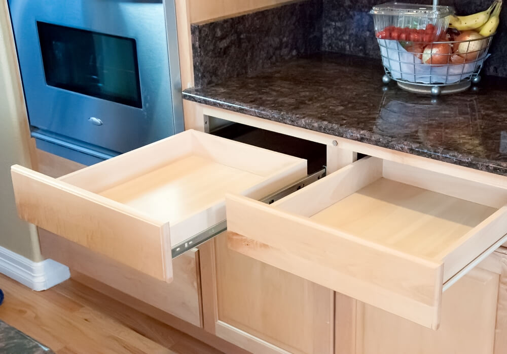 Kitchen Drawers Before and After