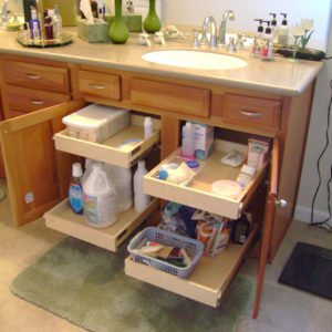 Bathroom Rollout Drawers