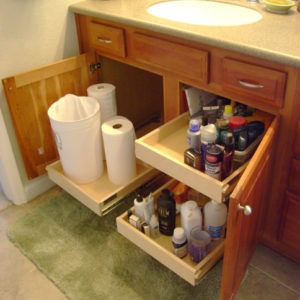 Bathroom Rollout Drawers