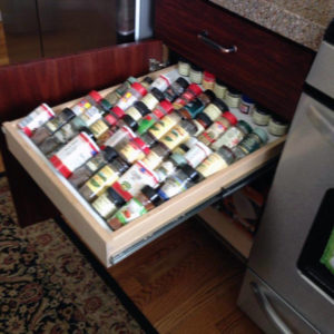 Kitchen Custom Roll Out Drawers